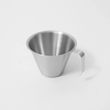 Ly inox 304 đong ml espresso CK6815 90ml và CK6816 250ml có vạch chia và mỏ rót
