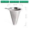 Bình pha cà phê thủy tinh kiễu chemex tay cầm gỗ