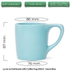 Ly NotNeutral LINO Coffee Mug cốc sứ màu  300ml