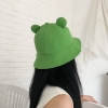 nón mũ bucket nữ tai bèo hình ếch - nc140