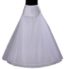 tùng nhẹ mặt váy cô dâu  1 gọng 2 lớp voan lưới cứng dài 100cm - cd233