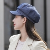 nón beret mũ nồi vải jean - ne68