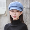 nón beret mũ nồi vải jean - ne68