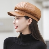 nón beret mũ nồi da hàn quốc - ne69