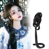Tóc cổ trang 1 bên gấp tóc gia thời thanh hán mặt hán phục sườn xám - toc45