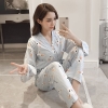 đồ bộ kimono dài sọc con thỏ