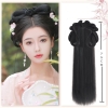 tóc gia sau đầu cổ trang hanfu trang phục cổ băng đô tóc tạo kiểu hoa hồng - toc44