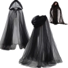 áo khoác voan dài trùm đầu cho cô dâu chụp concept , chụp studio , đóng phim , đi tiêc halloween - cd234