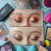 Mặt nạ học makeup trang điểm 3D mắt kẻ mày mô hình nhắm mắt - MK03