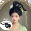 búi tóc gia cổ trang hanfu chụp concept studio đóng phim - TOC31