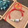 Vòng tay chỉ đỏ mèo may mắn 12 cung hoàng đạo -VT45