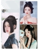 tóc mái ngang gia cổ trang nhật bản kimono - toc34