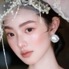 phụ kiện tóc cô dâu mạng che mặt ngoc trai retro chụp ảnh cưới concept- cd261