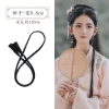 Tóc tết thắt bính tóc cổ trang hỷ phục hanfu trung quốc dài 110cm ngang nhiều kích cỡ - TOC22