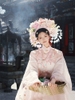 bộ đồ cổ trang hanfu trung quốc màu hồng chụp ảnh concept studio - VAY04