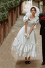 váy cưới phi bóng satin phong cách cổ điển hongkong cho cô dâu -VAY01