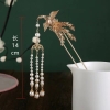 Bộ trâm mũ cài tóc phượng hoàng cô dâu mặt khỏa hỷ phục cổ trang thời nhà minh - cd192