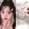 hạt dán lấp lánh nơ hồng dán mặt hóa trang makeup chụp ảnh concept nàng thơ - CD246