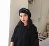 mũ nồi beret mỏng chữ - ne43