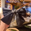 kẹp tóc nơ ruy băng vải satin - ct181