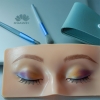Mặt nạ học makeup trang điểm 3D mắt kẻ mày mô hình nhắm mắt - MK03