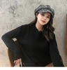 mũ nồi hình bát giác phong cách anh retro - ne53