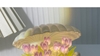 set làm hoa thạch có đèn vỏ sò hoa tulip 10 hoa - HM06