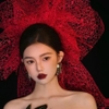 voan ren cô dâu nhiều lớp màng che mặt chụp ảnh concept studio cưới - CD244