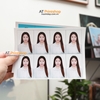 in ảnh thẻ giấy lụa