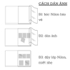 Hướng dẫn dán ảnh vào album ảnh A4 bìa da