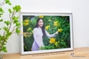 ảnh tráng gương viền bạc