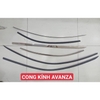 Nẹp viền chân kính, cong kính xe TOYOTA AVANZA 2022 - 2025 | Chất liệu inox 304 sáng bóng