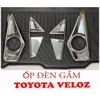 Ốp viền đèn gầm trước, sau xe VELOZ 2022 - 2025 | Mạ crom cao cấp
