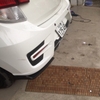 lắp ốp pô cho xe wigo