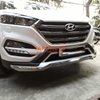 lắp cản trước và cản sau xe tucson 2019