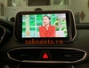 đầu dvd theo xe santafe