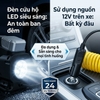 Máy bơm lốp ô tô cao cấp công nghệ 2 Piston tự ngắt, bơm khoẻ áp suất mạnh L605-AT