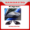 Ốp tay cửa - Hõm cửa - Ốp gương - Nắp xăng xe Honda Civic 2017 - 2021 Carbon cao cấp