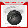 Ốp tay cửa - Ốp hõm cửa xe hyundai Elantra 2017 - 2022 Carbon Phụ kiện nắp xăng gương