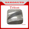 Ốp tay nắm cửa - Ốp chén hõm cửa - Ốp gương - Ốp nắp xăng xe Triton 2015 - 2023 Carbon cao cấp bóng đẹp
