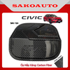Ốp tay nắm - Ốp chén cửa - Ốp gương - Nắp xăng Honda Civic 2022 - 2025 full xe Carbon bên ngoài