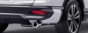 Bộ ốp trang trí trước sau Modulo Honda CRV 2020, 2021, ốp cản trước sau CRV Modulo, bodykit CRV 2020, 2021