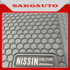 Thảm Lót Sàn Cao Su Xe Toyota Innova 2007 - 2022 Nissin Màu đen Hàng Cao Su Đúc Ko Mùi đủ 3 hàng ghế