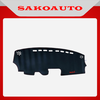 Thảm taplo da carbon xe Mazda 2 2016 - 2025 màu đen cao cấp đế có chống trượt