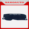 Thảm taplo Yaris Cross 2023 - 2025 màu đen, có chống trượt hàng cao cấp chất liệu da vân cacbon hoặc nhung 3 lớp