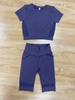 Bộ tập lửng gối croptop Gym Icon