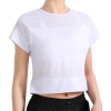 Áo tập croptop pha lưới 021