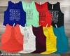 Áo tanktop Keep Moving