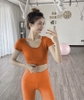 Bộ tập dài croptop nơ cài sau có mút sẵn