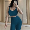 Bộ tập dài nơ bra dây đôi cài sau